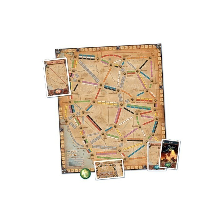 Jeux de société - Les Aventuriers du Rail - France