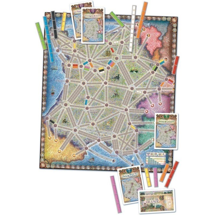 Jeux de société - Les Aventuriers du Rail - France