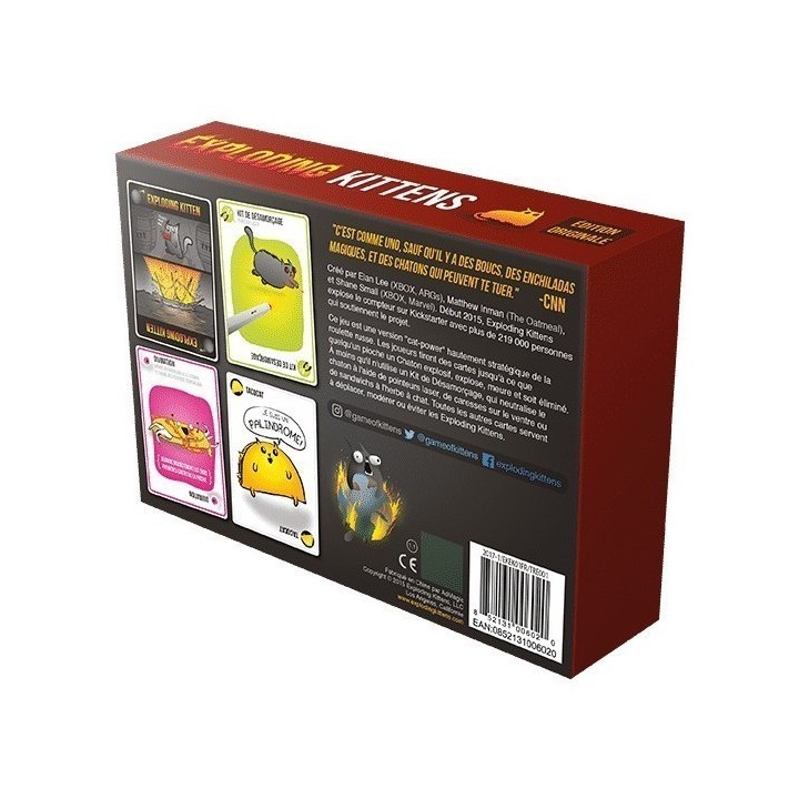 Jeux de société - Exploding Kittens