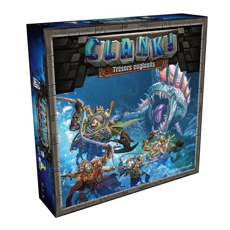 Jeux de société - Clank! - Trésors Engloutis