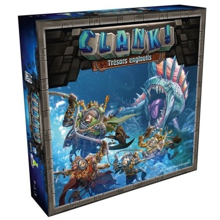 Jeux de société - Clank! - Trésors Engloutis