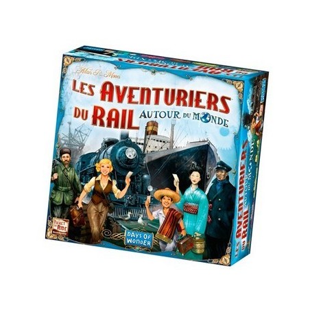 Jeux de société - Les Aventuriers du Rail Autour du Monde