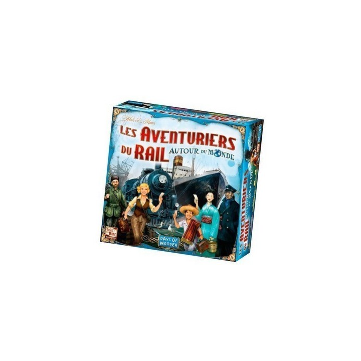 Jeux de société - Les Aventuriers du Rail Autour du Monde