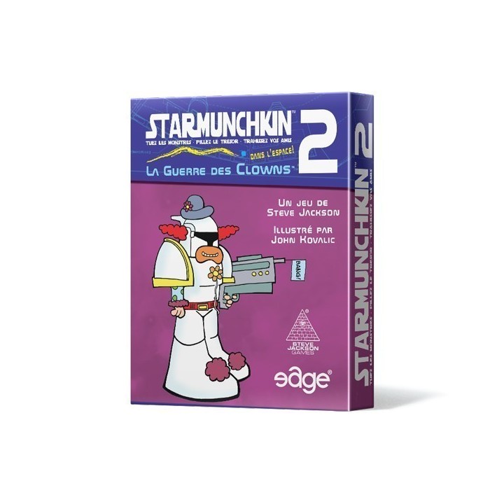 Jeux de société - Star Munchkin 2 : La Guerre des Clowns