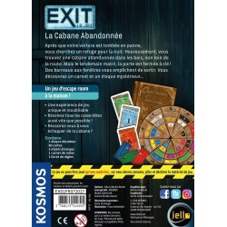 Jeux de société - Exit : La Cabane Abandonnée