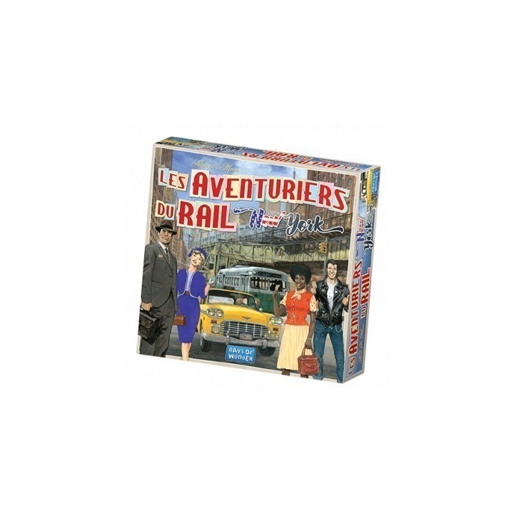 Précommande : Jeux de société - Les Aventuriers du Rail New York 22/06/18