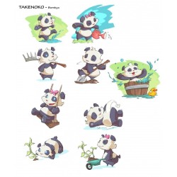 Jeux de société - Takenoko ext. Chibis