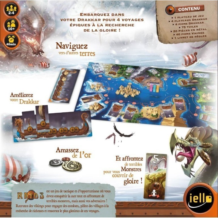 Jeux de société - Raids