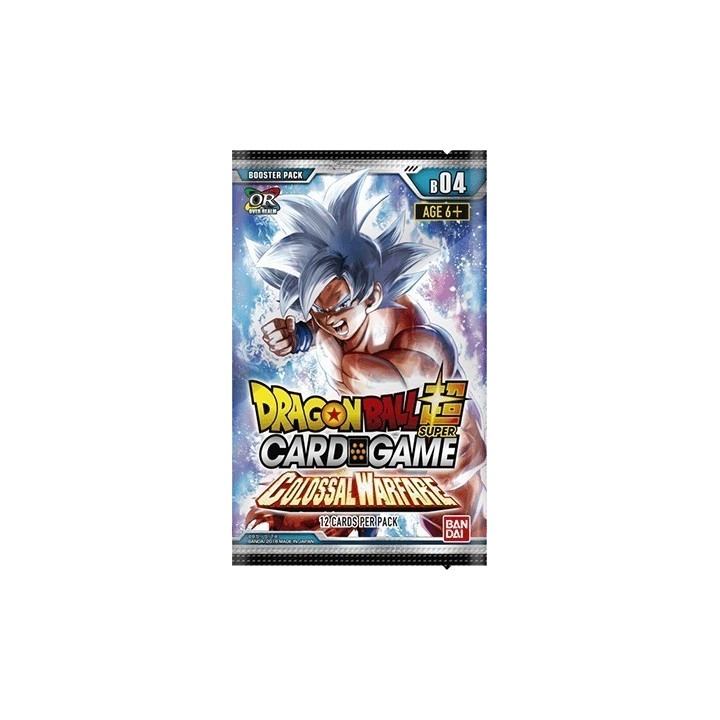 Booster Dragon Ball Super Card Game - Colossal Warfare boite complète 