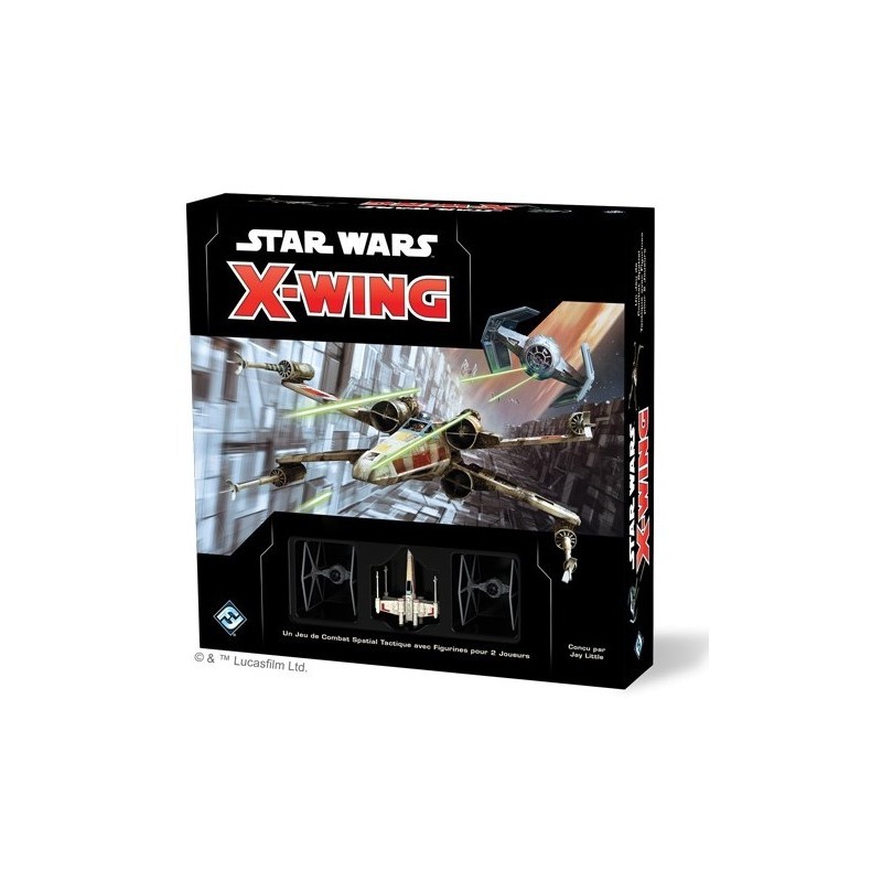 Jeux de société - Star Wars X-Wing 2.0 - Le Jeu de Figurines - Boite de Base