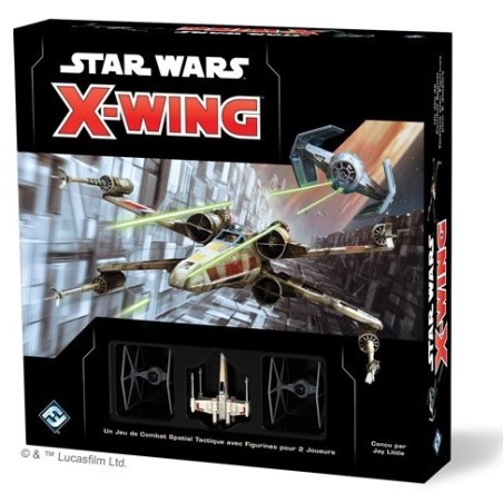 Jeux de société - Star Wars X-Wing 2.0 - Le Jeu de Figurines - Boite de Base