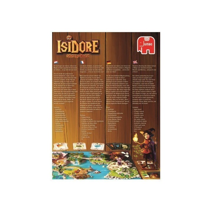 Jeux de société - Isidore School of Magic