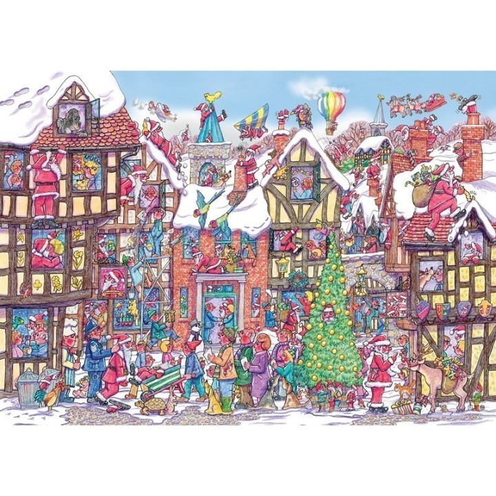 Puzzle : Boule de Noël Santa Scramble