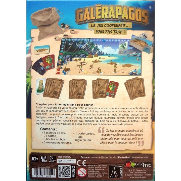 Jeux de société - Galèrapagos