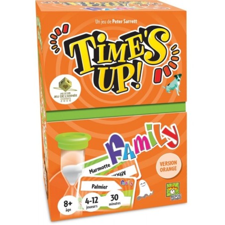 Jeux de société - Time's Up ! Family orange
