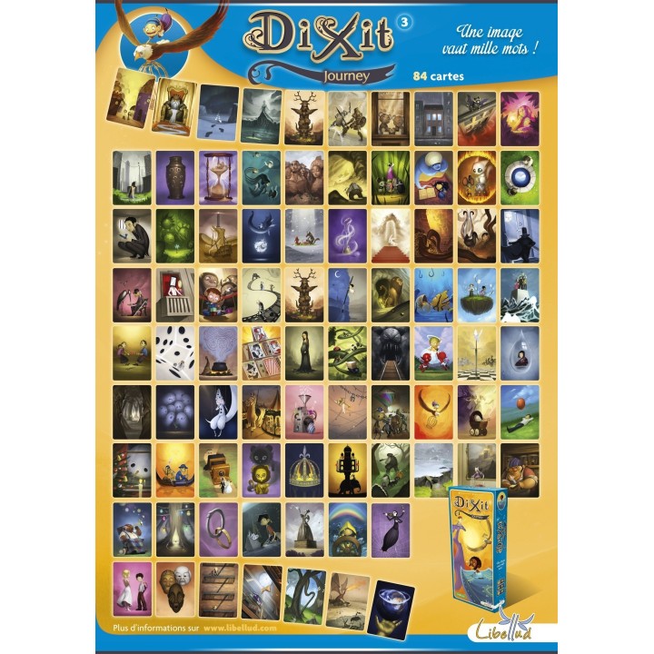 Jeux de société - Dixit 3 Journey