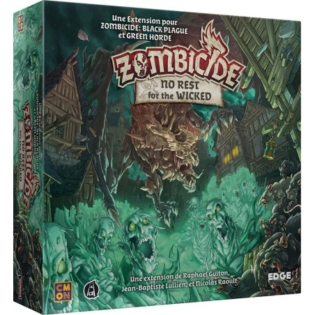 Jeux de société - Zombicide Black Plague : No Rest for the Wicked