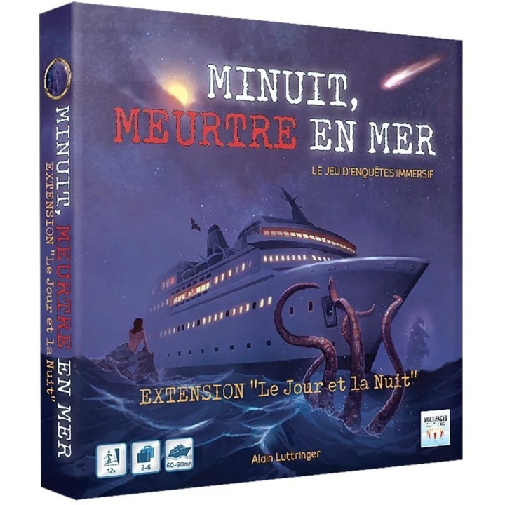 Jeux de société - Minuit Meurtre en Mer extension Le Jour et la Nuit