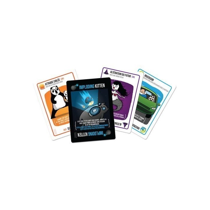 Jeux de société - Exploding Kittens extension Imploding Kittens
