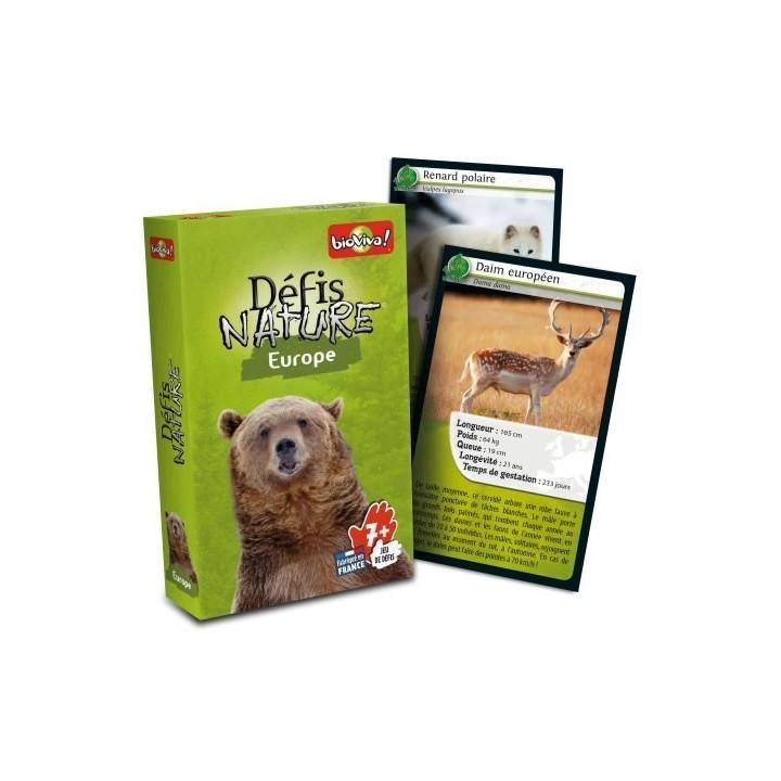 Jeux de société - Défis Nature - Europe