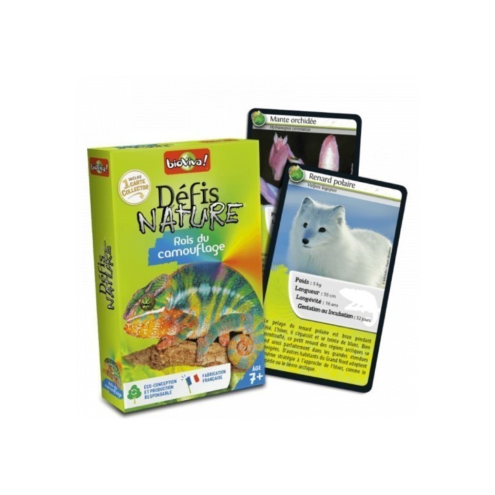 Jeux de société - Défis Nature - Roi du camouflage // Collector