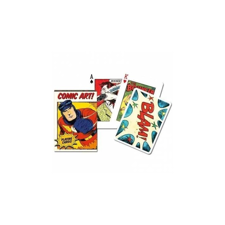 54 cartes illustrés Comic Art !
