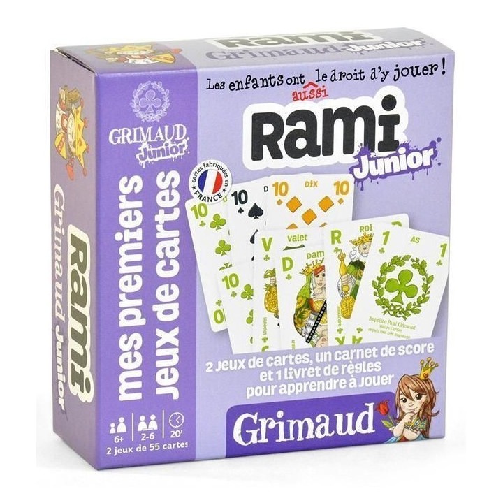 Mes premiers jeux de cartes - Rami Junior