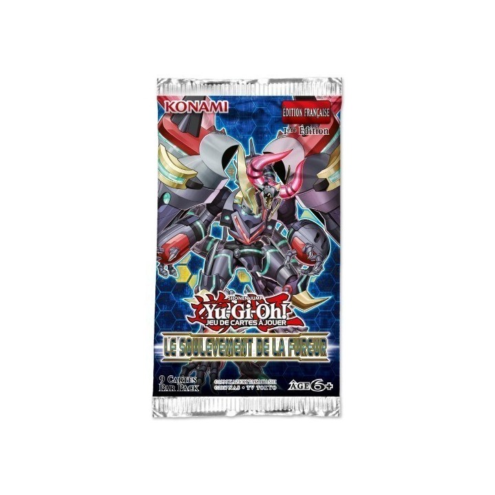 Précommande : Booster Yu-Gi-Oh!  Le Soulèvement De La Fureur Boite Complète 25/07/19