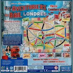 Jeux de société - Les Aventuriers du Rail Londres