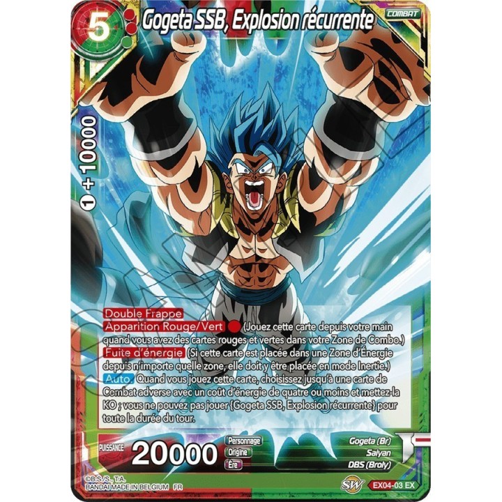 Expansion Set Dragon Ball Super Boosters Card Game GE03