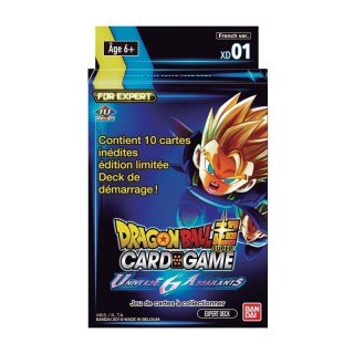 Starter Dragon Ball Card Game Expert Deck 1 Universe 6 Assailants