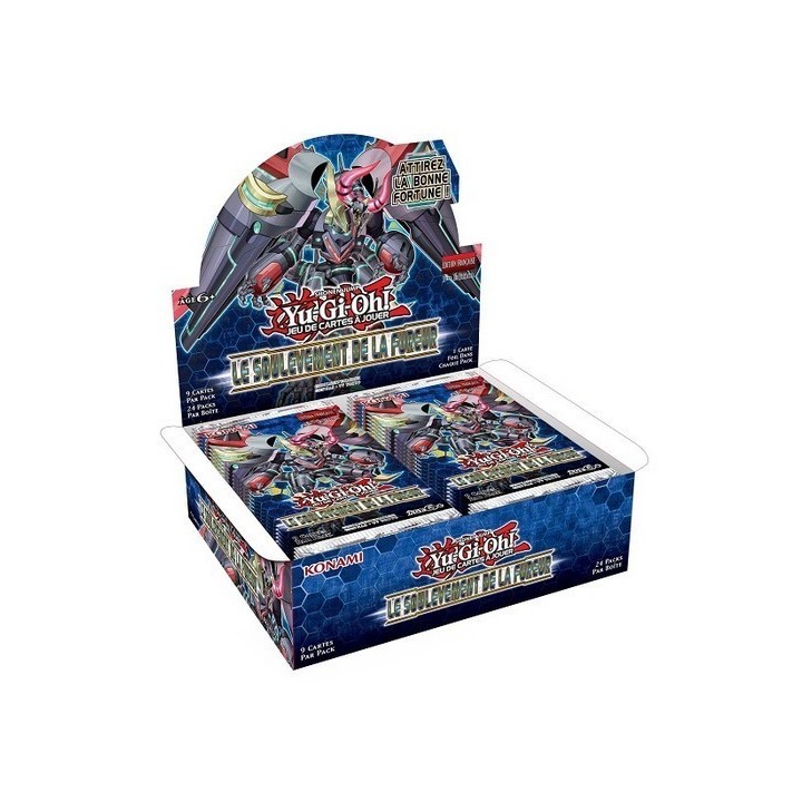 Précommande : Booster Yu-Gi-Oh!  Le Soulèvement De La Fureur Boite Complète 25/07/19
