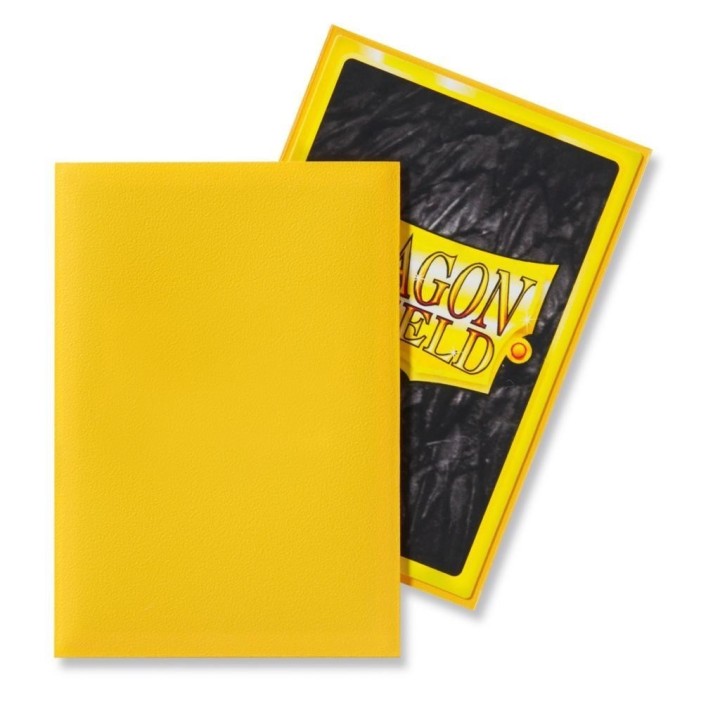 Protège-cartes Dragon Shield - 60 Japanese Sleeves Matte Jaune - Shesha