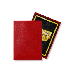 Protège-cartes Dragon Shield - 100 Standard Sleeves Matte Ruby - Rubis