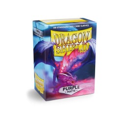 Protège-cartes Dragon Shield - 100 Standard Sleeves Matte Purple - Miasma