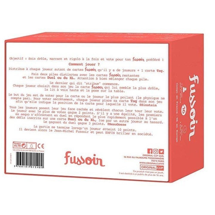 Jeux de société - Fussoir