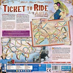 Jeux de société - Les Aventuriers du Rail Asia