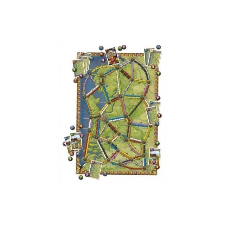 Jeux de société - Les Aventuriers du Rail Pays-Bas