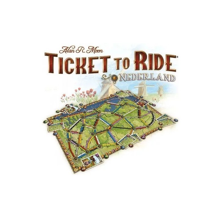 Jeux de société - Les Aventuriers du Rail Pays-Bas