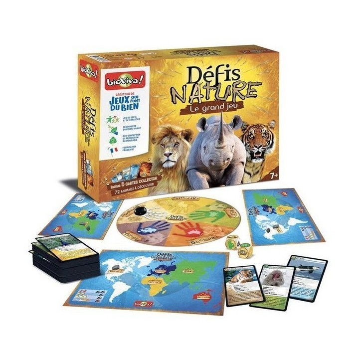 Jeux de société - Le Grand jeu Défis Nature