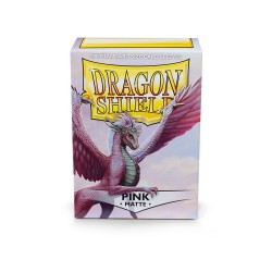 Protège-cartes Dragon Shield - 100 Standard Sleeves Matte Pink - Christa