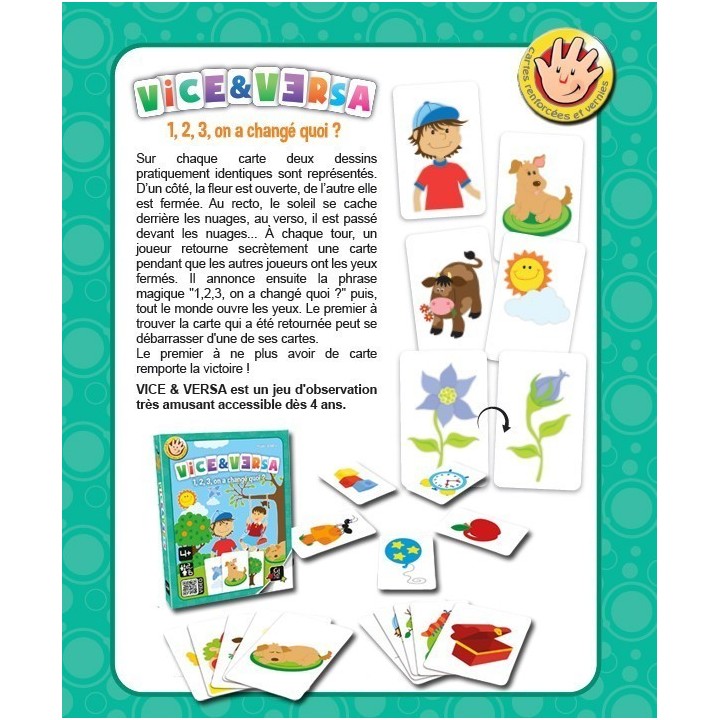 Jeux de société - Vice & Versa