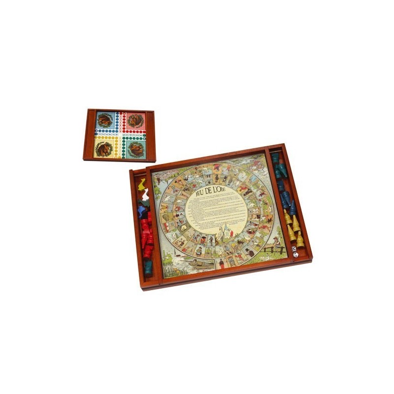 Jeu d'oie - Petits chevaux Prestige