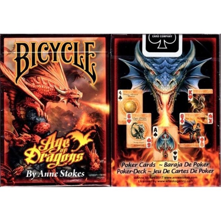 Bicycle - 54 cartes Anne Stokes Age of Dragons