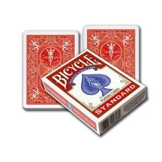 Bicycle - Double Dos - Standard - Rouge - Spéciales Magie