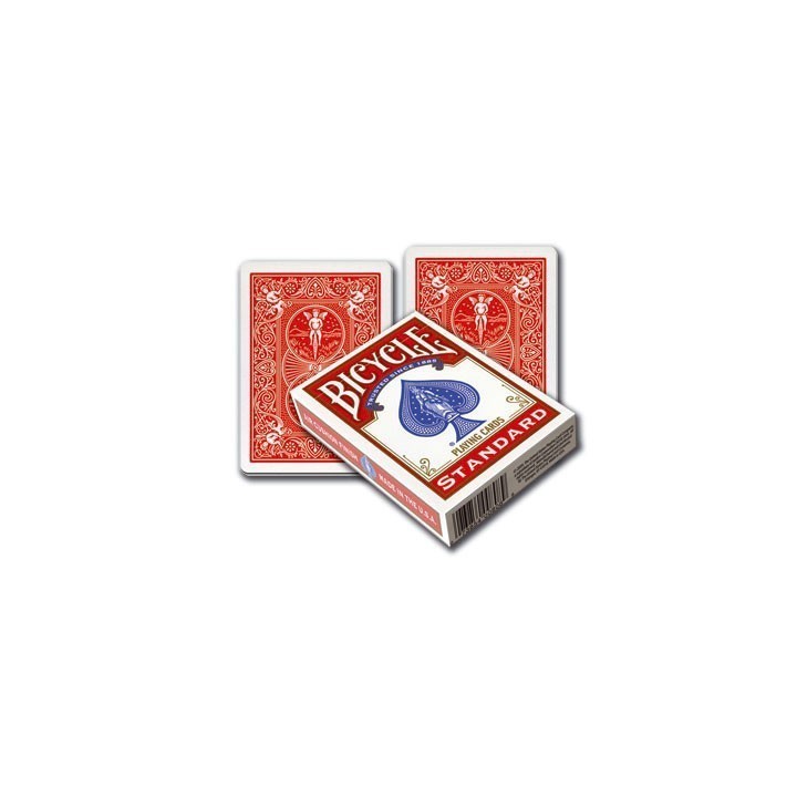Bicycle - Double Dos - Standard - Rouge - Spéciales Magie