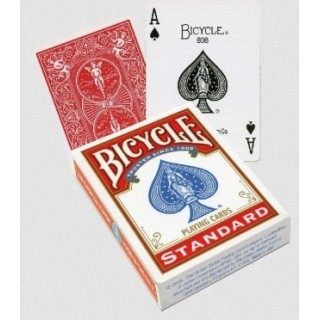 Bicycle - Standard jeu de 54 cartes dos rouge