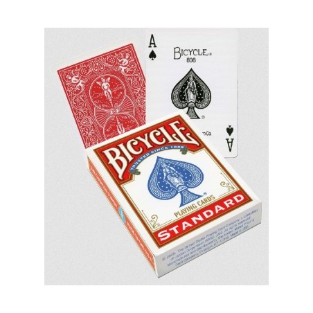 Bicycle - Standard jeu de 54 cartes dos rouge