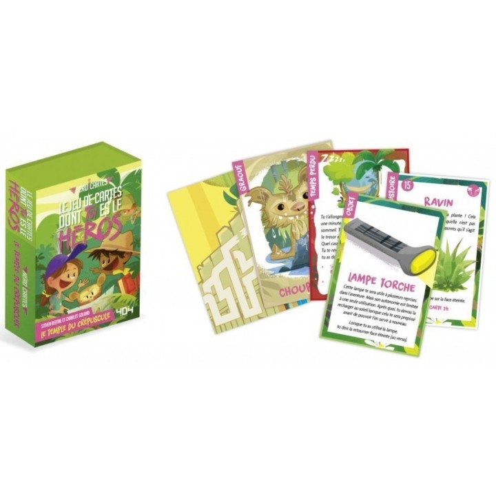 Jeux de société - Héroï' cartes - Le Temple du Crépuscule
