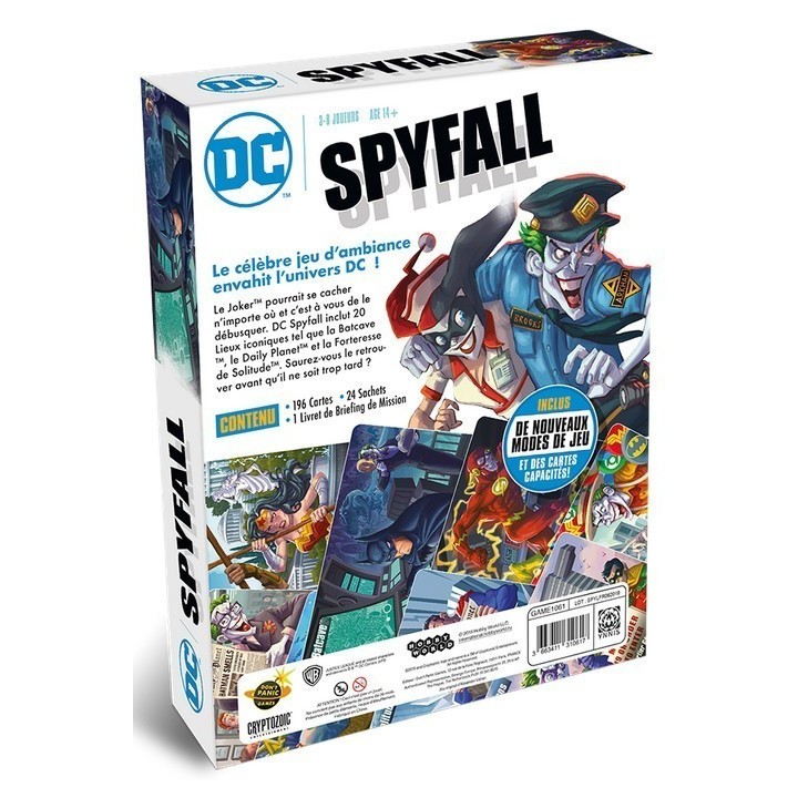 Jeux de société - DC Comics - Spyfall